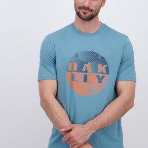 Camiseta Oakley - Azul - Camiseta Trekking Hombre talla S