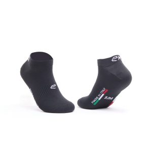 Calcetines cortos ciclismo EKOI Negros