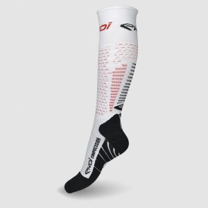 Calcetines de recuperación EKOI Racing Proteam Blanco
