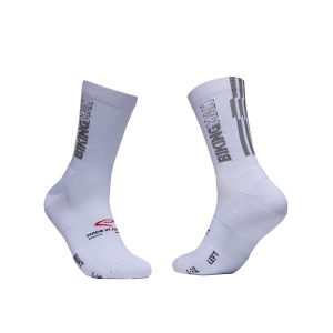 Calcetines EKOI Racing BIKINGMAN Blancos