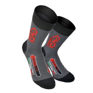 Calcetines de invierno EKOI Perf Thermolite Fibra de Carbono 18cm