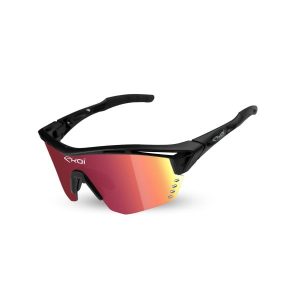 Gafas EKOI PERSOEVO4 S22 Negro mate Revo Rojo Cat3