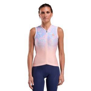 Maillot para mujer EKOI Perf BLOOMY Melocotón sin mangas