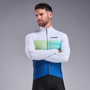 Maillot de manga larga EKOI Perf GRADIENT Marino