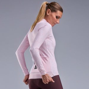 Maillot de manga larga para mujer EKOI Perf LEO Rosa