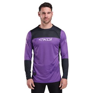 Maillot de MTB de manga larga EKOI Perf Violeta