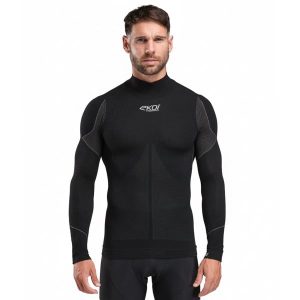 Camiseta interior INVIERNO PERF TERMO CUELLO ALTO NEGRO