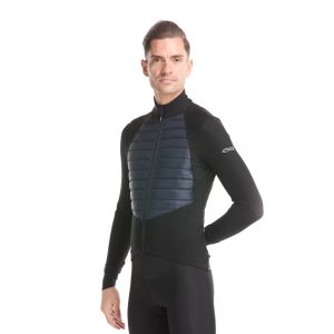 Chaqueta térmica EKOI Perf ELEGANCE Negro / Azul marino