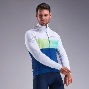 Chaqueta térmica EKOI Perf GRADIENT azul marino