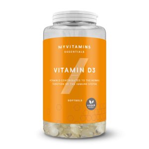 Vitamina D3 en Cápsulas - 180Cápsulas de gel - Aptas para veganos