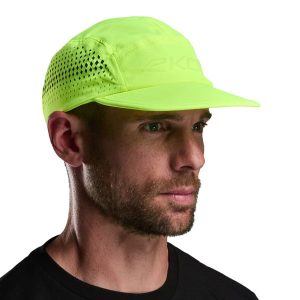 Gorra EKOI RUN Amarillo fluorescente