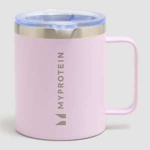 Vaso de café de metal reciclado de Myprotein 350 ml - Rosa